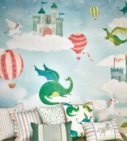 Dreamland Mural by Villa Nova Blue