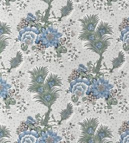 Drexel Hill Fabric by Anna French Blue and Green