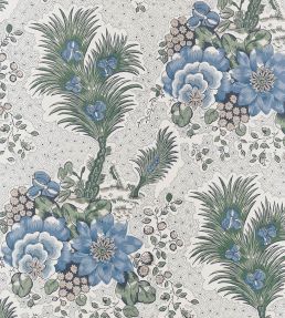 Drexel Hill Wallpaper by Anna French Blue and Green