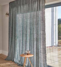 Driftnet Fabric by Ian Sanderson Aqua