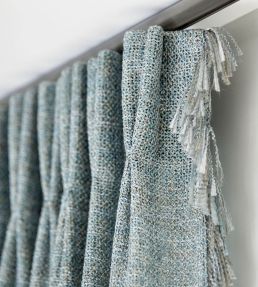 Driftnet Fabric by Ian Sanderson Aqua