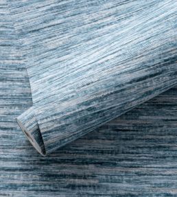 Dritto Wallpaper by Clarke & Clarke Midnight