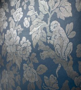 Drunken Monkey Wallpaper by Divine Savages Midnight Gold