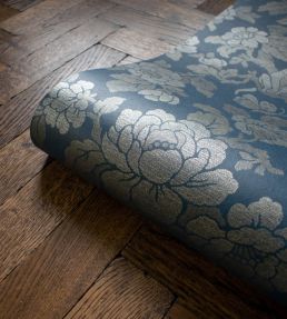 Drunken Monkey Wallpaper by Divine Savages Midnight Gold