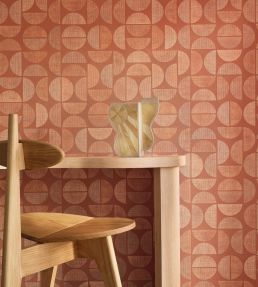 Dualis Wallpaper by Casamance Travertin