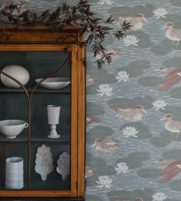 Duck Pond Wallpaper by Langelid Von Bromssen Duckegg