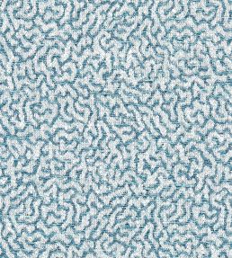 Duckweed Weave Fabric by Scion Coast Blue