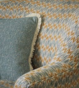 Dumas Fabric by Nina Campbell Ochre