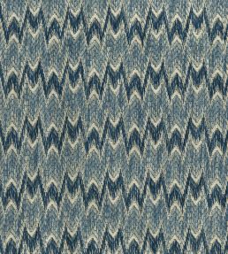 Dumas Fabric by Nina Campbell Blue