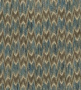 Dumas Fabric by Nina Campbell Blue/Brown