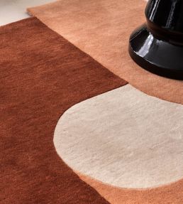 Edito Paris Dune rug Burgundy KE-087L Burgundy
