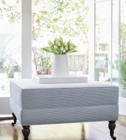 Dune Fabric by Thibaut Aqua