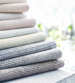 Dune Fabric by Thibaut Aqua
