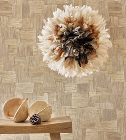 Dura Wallpaper by Casadeco Beige Raphia