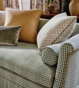 Durlston Fabric by Colefax and Fowler Aqua