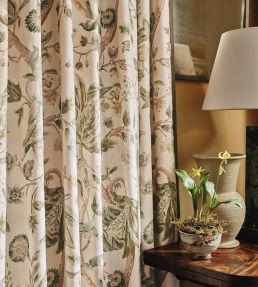 Durlston Fabric by Colefax and Fowler Aqua