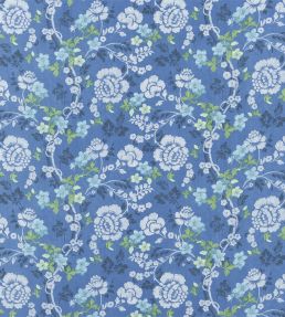Eagle House Demask Fabric by Designers Guild Hibiscus