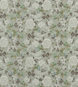 Eagle House Demask Fabric by Designers Guild Seagrass
