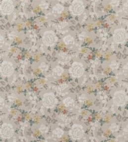 Eagle House Demask Fabric by Designers Guild Vintage Rose