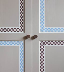 Earthenware Border Wallpaper by CommonRoom Blue