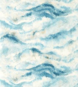 Earthscape Wallpaper by Clarke & Clarke Denim