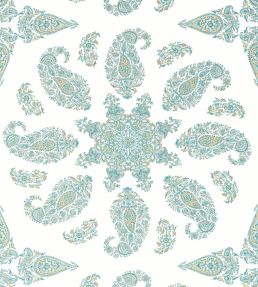 East India Wallpaper by Thibaut Seaglass