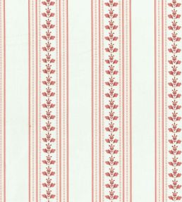 Eastern Stripe Fabric by Titley and Marr Coral