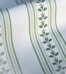 Eastern Stripe Fabric by Titley and Marr Verdant