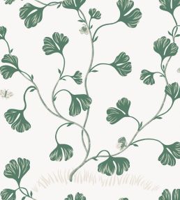 Ebba Wallpaper by Sandberg Green