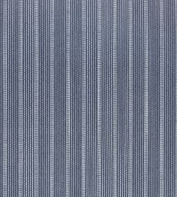 Ebro Stripe Fabric by Thibaut Marine