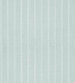 Ebro Stripe Fabric by Thibaut Seafoam