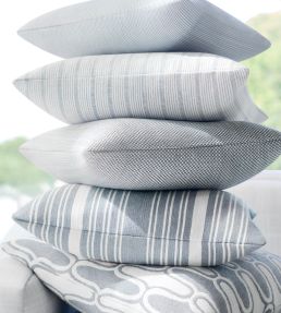 Ebro Stripe Fabric by Thibaut Domino