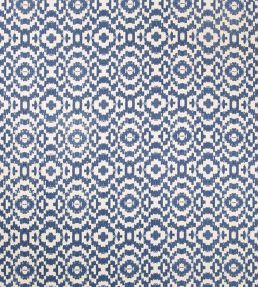 Echo Fabric by Christopher Farr Cloth Indigo