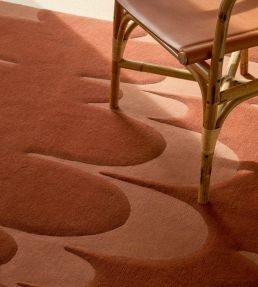 Nanimarquina Echo rug Terracotta 01EAMECHROJ03 Terracotta