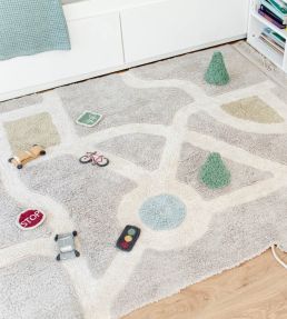 Lorena Canals Eco-City rug Light Grey C-ECOCITY Light Grey