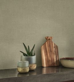 Ecume Wallpaper by Casadeco Lichen