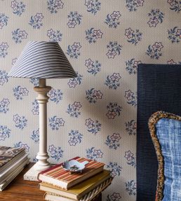 Edelweiss Wallpaper by Langelid Von Bromssen Coral Sand