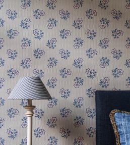 Edelweiss Wallpaper by Langelid Von Bromssen Coral Sand