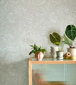 Eden Wallpaper by 1838 Wallcoverings Natural