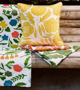 Eden Fabric by Christopher Farr Cloth Lemon