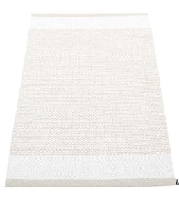 Pappelina Edit rug Fossil/White/White Metallic ET9B712 Fossil/White/White Metallic