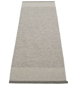 Pappelina Edit Runner rug Charcoal/Warm Grey/Stone Metallic ET9A720 Charcoal/Warm Grey/Stone Metallic