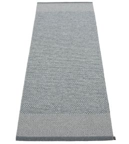 Pappelina Edit Runner rug Granit/Grey/Grey Metallic ET9E720 Granit/Grey/Grey Metallic