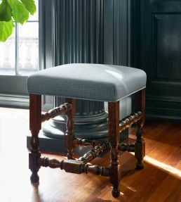 Edmund Fabric by Thibaut Slate