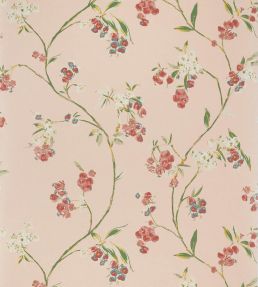Edo Bloom Wallpaper by Anna French Blush on Pearl