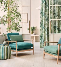 Edra Fabric by Romo Spinach