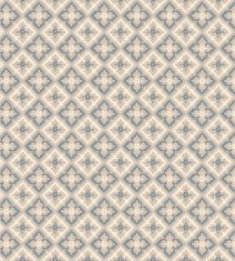 Edvin Wallpaper by Sandberg Indigo Blue