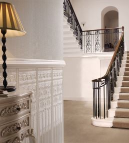Edwardian Dado Wallpaper by Lincrusta Paintable