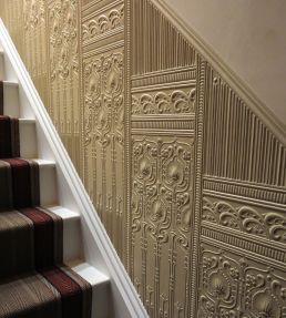 Edwardian Dado Wallpaper by Lincrusta Paintable