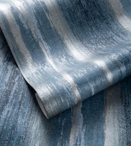 Effetto Wallpaper by Clarke & Clarke Midnight
